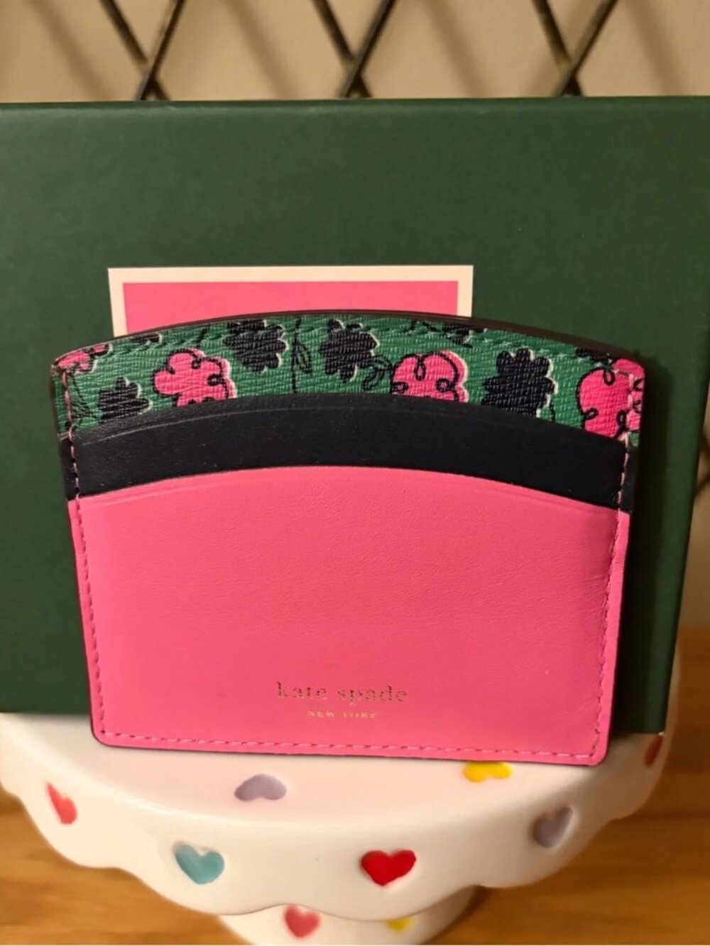 Kate Spade Hard to find card holder NWOT